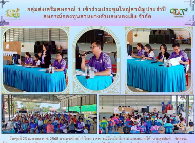 กลุ่มส่งเสริมสหกรณ์ 1 เข้าร่วมประชุมใหญ่สามัญประจำปี ... พารามิเตอร์รูปภาพ 1